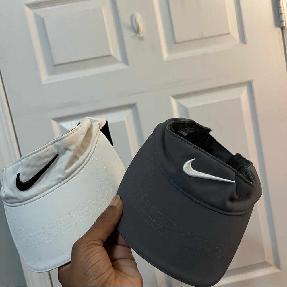 Nike Women’s Visor Duo — White and Charcoal